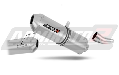 exhaust muffler DOMINATOR homologated road legal OVR fits to Kawasaki ZX6R 636 2009  2024