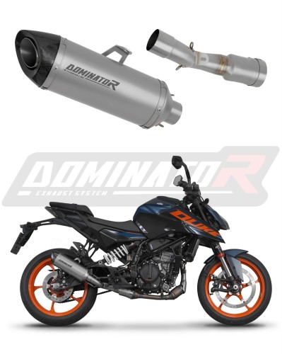 exhaust muffler DOMINATOR titanium HP8 fits the motorcycle KTM 390 Duke 2024  5