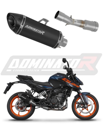 KTM 250 Duke 2024 EXHAUST Muffler Auspuff Sportauspuff Silencer Echappement Silencieux Scarico Scarichi Escape Wydech Tłumik HP8 BLACK Dominator Exhaust System x