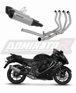 Suzuki GSX 1300 R Hayabusa 2021 - 2024 Impianto di scarico Collettori Marmitta Silenziatore Titanio HP6