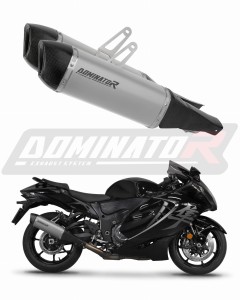 Suzuki GSX 1300 R Hayabusa 2021 - 2026 Terminale di Scarico Marmitta Silenziatore Titanio HP6 + dB killer