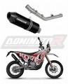 exhaust muffler DOMINATOR MX2 BLACK fits to Kove 450 RALLY 2023  2025