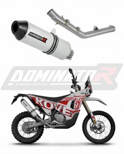 Kove 450 RALLY 2023 - 2025 Terminale di Scarico Marmitta Silenziatore MX2 + dB killer