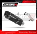 scarico silenziatore DOMINATOR HP1 nero adatto alla moto Honda NC 700 / 750 X 2012 - 2020 2