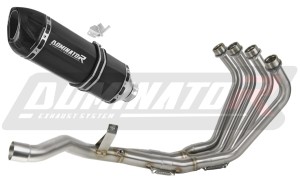 Yamaha XJ 6N / S / F 2009 - 2016  Impianto di scarico Collettori Marmitta Silenziatore HP1 NERO + dB killer