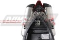 exhaust muffler DOMINATOR HP1 BLACK fits to Aprilia SMV DORSODURO 750 2008  2016 6