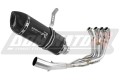 complete exhaust system with muffler DOMINATOR Full System HP1 BLACK fits to BMW S1000RR 2012  2014