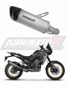 Kove 800 X Pro Adventure 2023 - 2026 Terminale di Scarico Marmitta Silenziatore Titanio HP6 + dB killer