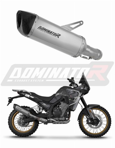 scarico silenziatore DOMINATOR titanio HP6 adatto alla moto Kove 800 X Pro Adventure 2023 - 2026