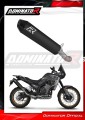 scarico silenziatore DOMINATOR MX2 nero adatto alla moto Kove 800 X Pro Adventure 2023 - 2026 2
