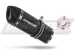 Daelim VJF Roadwin 125 Terminale di Scarico Marmitta Silenziatore HP1 NERO + dB killer