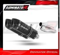 scarico silenziatore DOMINATOR HP1 nero adatto alla moto Ducati MONSTER 1000 2003 - 2005 2