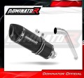 scarico silenziatore DOMINATOR HP1 nero adatto alla moto Honda XL 125 V VARADERO 2007 - 2012 3