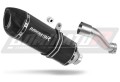 scarico silenziatore DOMINATOR HP1 nero adatto alla moto Honda CB 500 F 2016 - 2019