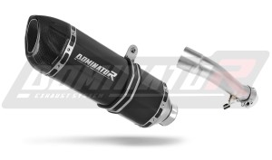 Honda CB 500 X 2013 - 2016 Terminale di Scarico Marmitta Silenziatore HP1 NERO + dB killer