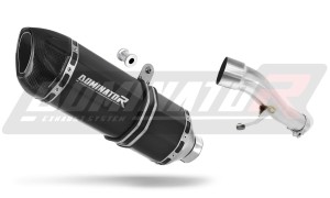 Honda CBF 500 2004 - 2005 Terminale di Scarico Marmitta Silenziatore HP1 NERO + dB killer