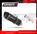 scarico silenziatore DOMINATOR HP1 nero adatto alla moto Honda CBF 500 2006 - 2008 2