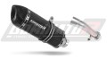 scarico silenziatore DOMINATOR HP1 nero adatto alla moto Honda CBR 500 R 2013 - 2015
