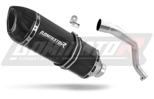 Honda CB 600F HORNET 1998 - 2002 Terminale di Scarico Marmitta Silenziatore HP1 NERO + dB killer