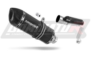 Honda CB 600F HORNET 2003 - 2006 Terminale di Scarico Marmitta Silenziatore HP1 NERO + dB killer