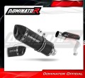 scarico silenziatore DOMINATOR omologato HP1 nero adatto alla moto Honda CB 600F HORNET 2003 - 2006 3