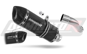 Honda CB 600F HORNET PC41 2007 - 2013 EU Omologato approvato Terminale di Scarico Silenziatore HP1 NERO 
