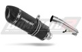 scarico silenziatore DOMINATOR HP1 nero adatto alla moto Honda CBF 600 2008 - 2013
