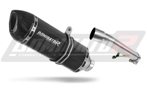 Honda CBF 600 2008 - 2013 Terminale di Scarico Marmitta Silenziatore HP1 NERO + dB killer