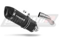 scarico silenziatore DOMINATOR HP1 nero adatto alla moto Honda CBR 600F PC41 2011 - 2015