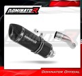 scarico silenziatore DOMINATOR HP1 nero adatto alla moto Honda CBR 600F PC41 2011 - 2015 2