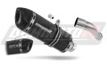 scarico silenziatore DOMINATOR omologato HP1 nero adatto alla moto Honda CBR 600F PC41 2011 - 2015