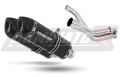 scarico silenziatore DOMINATOR HP1 nero adatto alla moto Honda FMX 650 2005 - 2009