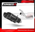 scarico silenziatore DOMINATOR HP1 nero adatto alla moto Honda FMX 650 2005 - 2009 2