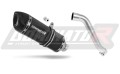 exhaust muffler DOMINATOR HP1 BLACK fits to Honda XL 650 V TRANSALP 2001  2007