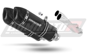 Honda CB 750 SEVEN FIFTY 1992 - 2003 Terminale di Scarico Marmitta Silenziatore HP1 NERO + dB killer