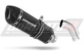 scarico silenziatore DOMINATOR HP1 nero adatto alla moto Honda VFR 750 1993 - 1997