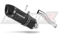 exhaust muffler DOMINATOR HP1 BLACK fits to Honda XRV 750 AFRICA TWIN 1993  1995 2