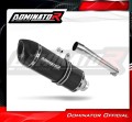 scarico silenziatore DOMINATOR HP1 nero adatto alla moto Honda XRV 750 AFRICA TWIN 1996 - 2003 2