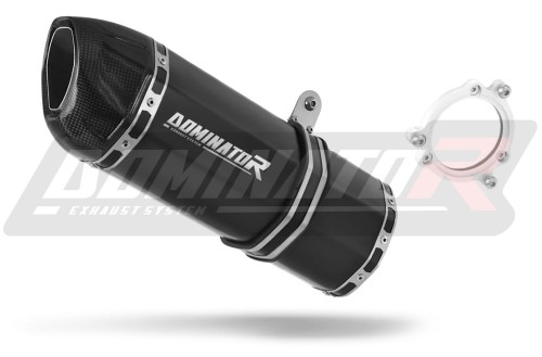 scarico silenziatore DOMINATOR HP1 nero adatto alla moto Honda CBR 929 2000 - 2001 2