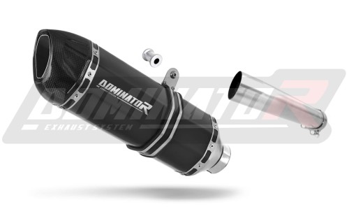 scarico silenziatore DOMINATOR HP1 nero adatto alla moto Honda CBF 1000 2010 - 2013 2