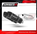 scarico silenziatore DOMINATOR HP1 nero adatto alla moto Honda CBR 1000F DUAL 1988 - 2000 2
