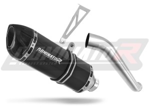 Honda CBR 1000RR 2017 - 2019 Terminale di Scarico Marmitta Silenziatore HP1 NERO + dB killer