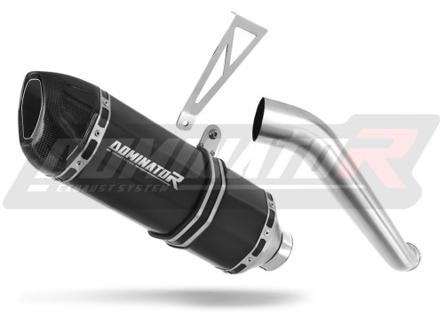 scarico silenziatore DOMINATOR HP1 nero adatto alla moto Honda CBR 1000RR 2017 - 2019