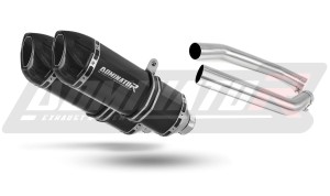 Honda VTR 1000 SP2 2002 - 2006 Terminale di Scarico Marmitta Silenziatore HP1 NERO + dB killer