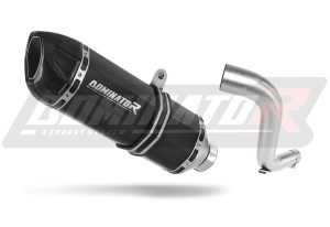 Honda VFR 1200 F 2010 - 2018 Terminale di Scarico Marmitta Silenziatore HP1 NERO + dB killer