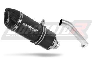 Honda CB 1300 2003 - 2012 Terminale di Scarico Marmitta Silenziatore HP1 NERO + dB killer