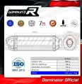 scarico silenziatore DOMINATOR HP1 nero adatto alla moto Kawasaki ER 5 500 1996 - 2006 3