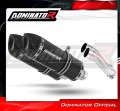scarico silenziatore DOMINATOR HP1 nero adatto alla moto Kawasaki GPZ 500 1987 - 2003 2