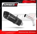 scarico silenziatore DOMINATOR HP1 nero adatto alla moto Kawasaki KLE 500 1991 2007  2