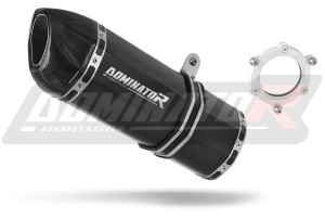 Kawasaki ZX6R 1998 - 2002 Exhaust Silencer Muffler HP1 BLACK + dB killer